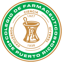 Sello del Colegio de Farmacéuticos de Puerto Rico